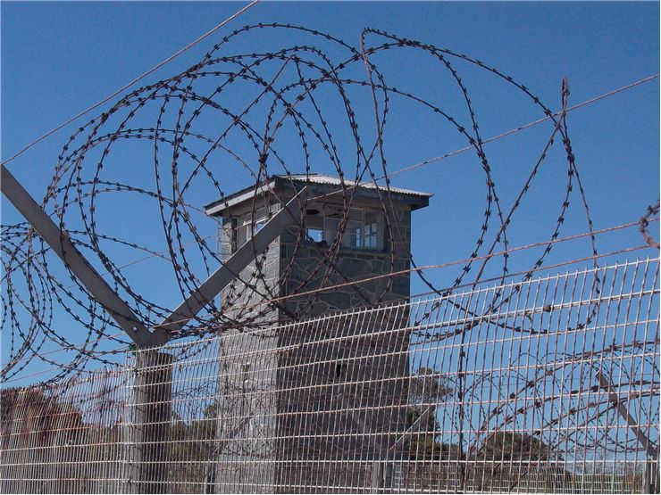 Picture Of Prison At Robben Island